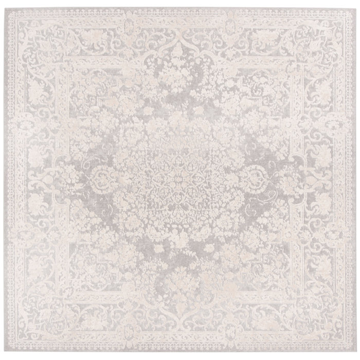 Laurel Foundry Modern Farmhouse Calidia Light Gray/Cream Rug & Reviews